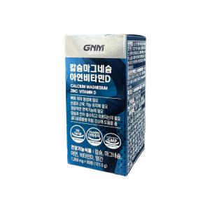 GNM자연의품격 칼슘 마그네슘 아연 비타민D 1350mg x 90정 SI