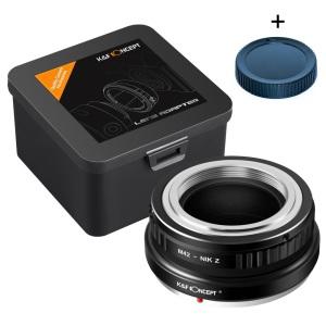 KnF M42-NIK Z 변환 어댑터 M42 마운트 렌즈 - 니콘 Z 바디 _무반사코팅 (뒤캡옵션) M42 lens to Nikon Z adapter (Z cap option)