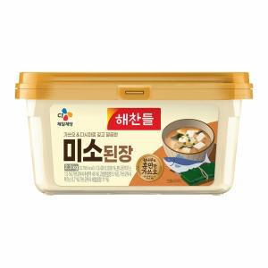 cj 집밥 해찬들 미소된장 2.3kgx2 식자재 식당 도매 자취 친정엄마 대용량 떡볶이 1set