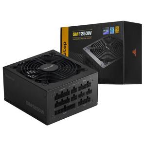 :세고텝 Segotep GM1250W 80PLUS GOLD 풀모듈러 ATX 3.1 (PCIE5.1) 블랙 파워서플라이