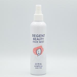 리젠트뷰티헤어미스트250ml 초강력워터스프레이 뿌리볼륨 앞머리 흑채 가발 남자 여성 모발스타일세팅 미용실