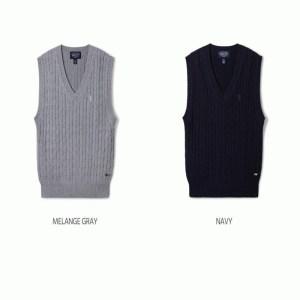 후아유 여성 스티브 서퍼베어 케이블 베스트 SURF BEAR CABLE VEST WHKVE1231F 17