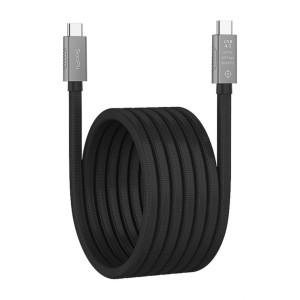 Soopii 240W 40Gbps 8K 썬더볼트4 USB4 C to 마그네틱 케이블 S50 초고속충전 영상 데이터 자석