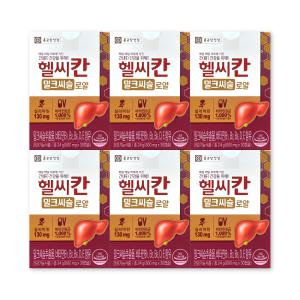 종근당건강 헬씨칸 밀크씨슬 로얄 800mg X 30캡슐 6박스