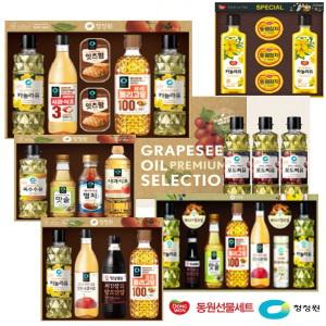 동원 청정원 선물 세트 오일선물 참치 맛술 소금 조미료세트 명절 청정원스페셜6호 나눔11호 스페셜11호