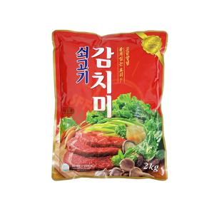 대상 청정원 쇠고기 감치미 2kg