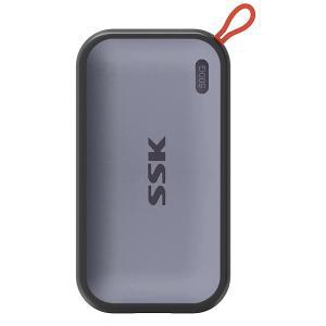 SSK 휴대용 SSD 500GB 외장 솔리드 스테이트 드라이브 최대 1050MBs USB C 하드 3.2 Gen2 15프로 윈도우 맥