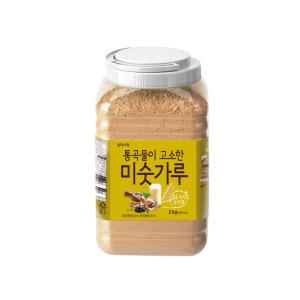 엄마사랑 통곡물이 고소한 미숫가루 2kg 국내산 선식 아침대용 식사대용