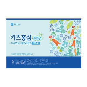 종근당 키즈홍삼 튼튼업 20ml x 30포 주니어 어린이홍삼