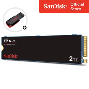 샌디스크 NVMe M.2 2280 SSD 2TB PLUS 대용량 고성능 3년보증