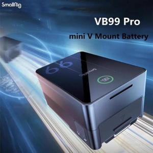 SmallRig 미니 V 마운트 배터리, VB99 Pro 99Wh, 100W 고속 충전, 3500mAh 보조배터리, 대용량 C 타입, D-T