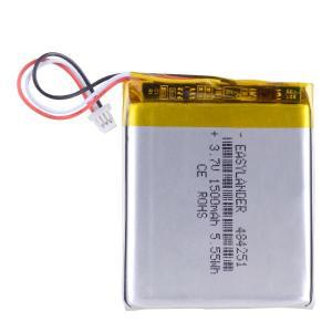 1.0 504050 교체 네비게이터 폴리머 리튬 배터리, 484251 484251 504252, 3p, 3.7V, 1500mAh