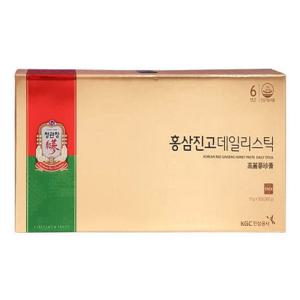 정관장 홍삼진고 데일리스틱 10g X 30포 1박스 홍삼진액