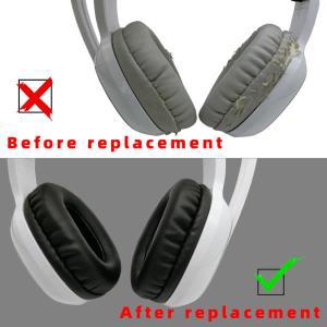 1Set 의 교체 earpads 헤드폰 대 한 SONY MDR-ZX750BN 이어폰 Earmuff 쿠션 커버 범퍼 슬리브