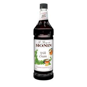 모닌 Monin 가향 시럽, 아이리쉬 크림, 958.2g(33.8온스) 플라스틱 병(1리터)