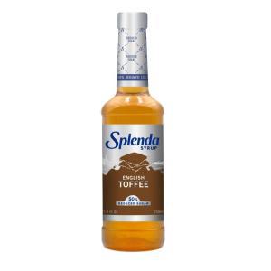 Splenda 커피 시럽, 잉글리시 토피, 저설탕, 음료용 향 액체 750ml 병