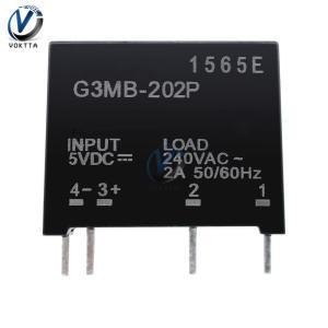 1pcs G3 mB-202P 5V 릴레이 모듈 G3 mB 202P DC-AC PCB SSR DC 출력 240V AC 2A 솔리드 스테이트 타이머 지