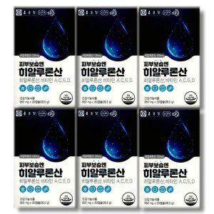 [기타]종근당건강 피부보습엔 히알루론산 950mg x 30캡슐 6박스