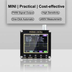 펌웨어 오실로스코프 대역폭 디지털 및 업데이트 80Khz 2.5MSa/s PWM 138 PRO 인두용품 휴대용 지원 200KHz