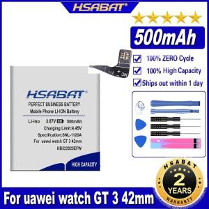 화웨이 워치용 HSABAT 배터리 HB522025EFW 500mAh GT 3 42mm