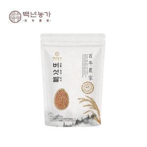 백년농가 차가 영지 상황버섯 현미 쌀 400g x 1팩