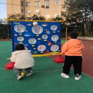 야외 물풍선 게임판 운동회 해저 소형공12 중형공6개 대형공6개 물풍선판 옐로우