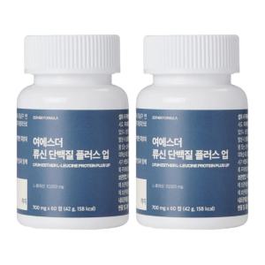 여에스더 류신 단백질 루신 leucine 아미노산 초유 여에스터 타블렛 정 2개 MJ