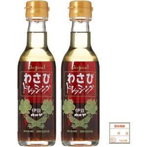 일본 카메야 와사비 드레싱, 6.1 fl oz(180 ml), 2병, 우마카엔 유통기한 스티커