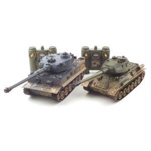 2.4GHz 1 28 T-90 vs M1A2 배틀탱크 RCRC자동차 미니어처 미니어처카 밀리터리 남아 RC 무선 조정