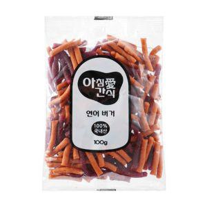 아침애 모이스쳐 저알러지 연어버거100g(1박스-160개입)반려견간식 펫간식 강아지후식 디저트 완간식