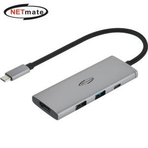 강원전자 NETmate NM-TCM05 USB C타입 5in1 멀티 허브 USBC5IN1 USB5IN1 USB충전포트 5IN1USB USB케이블 5I