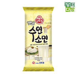 오뚜기 옛날 수연소면 300g X 3개 국수 세트 업소 사리 즉석 얇은 가는