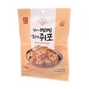 한진) 철판에 메메 잘구운 (쥐포) 48g(1박 20개입) 25.11.27조미 건어포 구운 미니 봉지 술안주 고급 에구