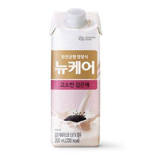 [NS홈쇼핑][대상웰라이프] 뉴케어 고소한검은깨맛 200ml 30팩 1박스[33646591]