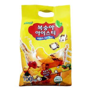 이레 복숭아 아이스티 100T맛있는 과일 음료 후식 디저트