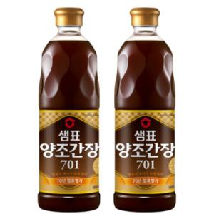 샘표 양조간장 701 860ml 2개