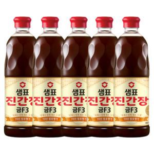 샘표 진간장 금F3 860ml 5개