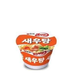 맛있는 농심 큰사발 새우탕 컵라면 115g x16개입