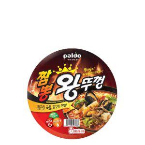 맛있는 팔도 짬뽕 왕뚜껑 컵라면 110g 18개