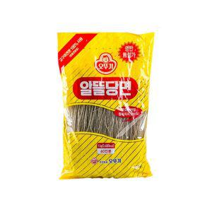 오뚜기 알뜰당면 1kg x 1봉 옥수수 전분 잡채 가정용 업소용조리용 재료 사리 맛있는 쫄깃한 요리용