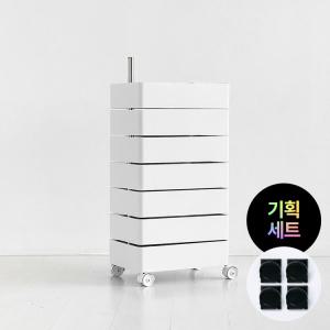 기획_빙그리 회전서랍 트롤리 7단+KLADI 자석클립