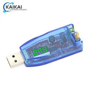 dp단자 1 DC-DC 5V 가변 전위차계 USB 스텝 업다운 벅 부스트 컨버터 전압 기 모듈