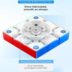 과학교구용품 GAN 큐브 356 ME 3x3 자석 매직 스피드 큐브 스티커리스 전문 피젯 장난감, GAN 356ME Cubo M