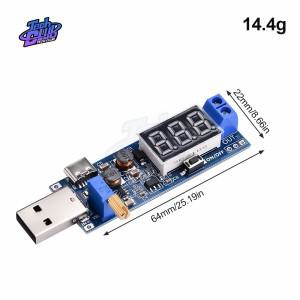 DC전원공급장치 DC 12V-24V 유형-C /USB DC-DC 5V ~ 35V / 12V 스텝 업 다운 모듈 가변 부스트 벅 컨버터