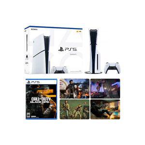 소니 Sony [세금포함] [정품] Playstation 플레이스테이션 5 Slim Console + C모든 of Duty 블랙 Ops 6 100