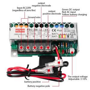 MZMW UPS 충전기 스위칭 전원 공급 장치 무정전 SMPS PSC-100-12 12V 24V AC-DC 138V 2A 276V 1A 100W