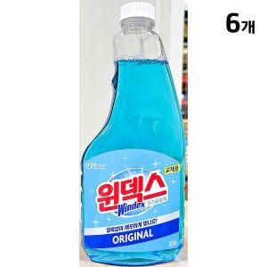 유리세정제( 500ml 리필용) X6청소 창청소 창문 창세정 창제