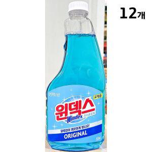 유리세정제( 500ml 리필용) X12청소 창청소 창문 창세정 창제