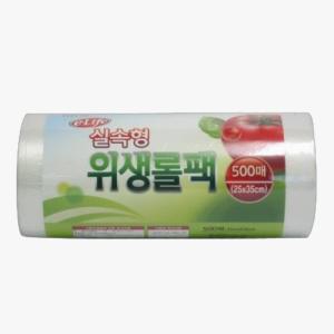 롯데 e-life 식자재 위생롤팩 25cmX35cm 500매