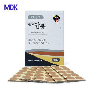 피내침 한방침 압봉 은색1호 침 100개입